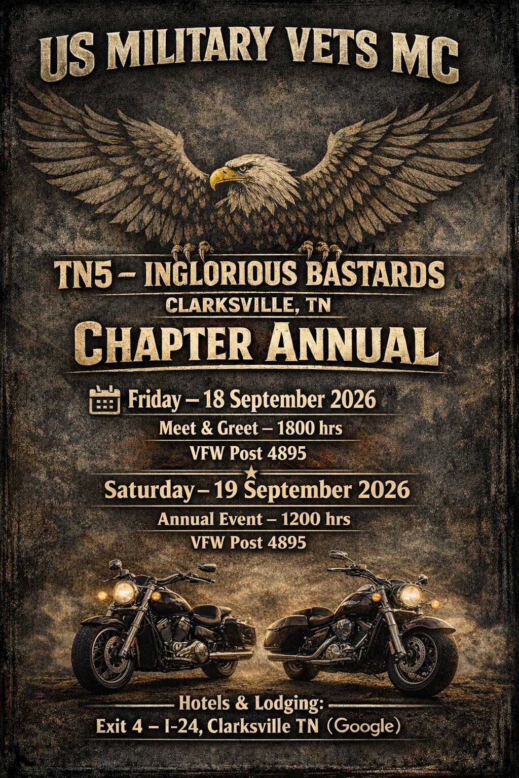 Event flyer for TN 5 Annual